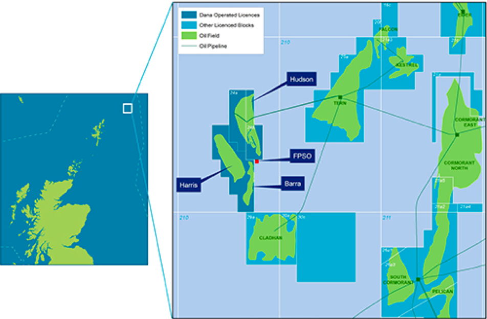 Map of Western Isles